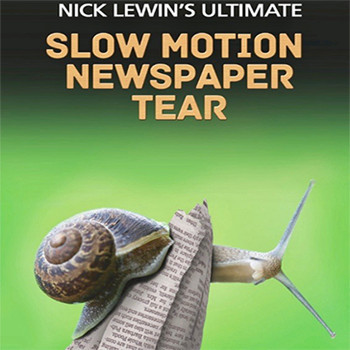 Nick Lewin Ultimate Slow Motion Newspaper Tear - DVD