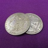 Super Flipper Coin (Morgan Dollar, Brass)