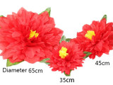 Peony Production (45cm, Red)
