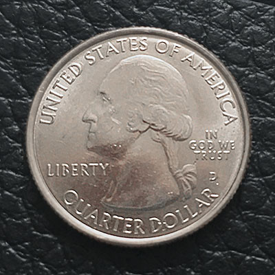 Magnetic US Quarter Dollar