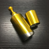Vanishing Cane (Metal, Gold&Silver, 120cm)