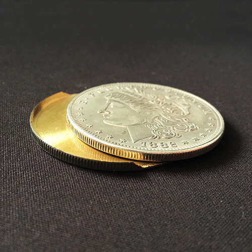 Slippery Expanded Shell (Morgan Dollar, Brass)