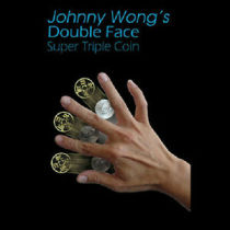 Double Face Super Triple Coin (Morgan Dollar/Half Dollar) by Johnny Wong
