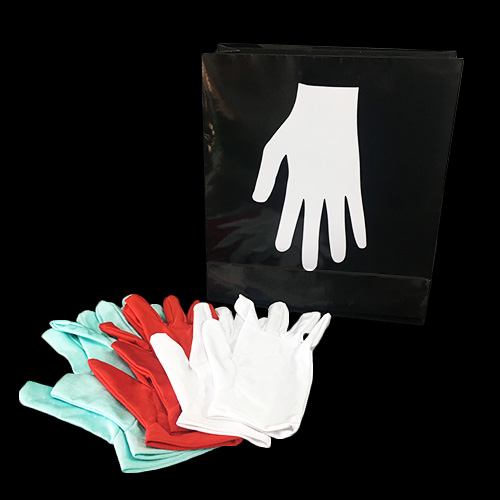 New Changing Color Gloves by Rossy - Magic Trick - China Magic Shop