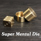 Super Mental Die (Brass)