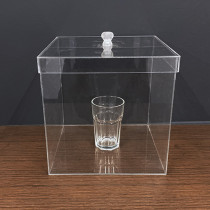 Organic Glass Box for Self Explosion Glass