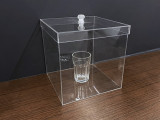 Organic Glass Box for Self Explosion Glass