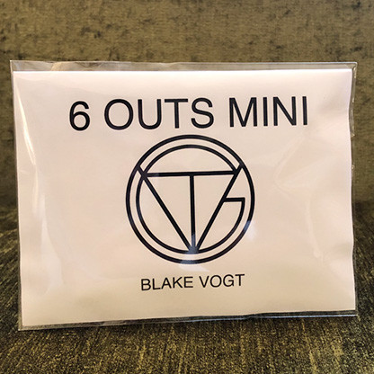 Six Outs Mini (Gimmicks and Online Instructions) by Blake Vogt