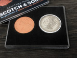 Scotch & Soda (Morgan Dollar and Queen Victoria Ancient Coin) by Oliver Magic