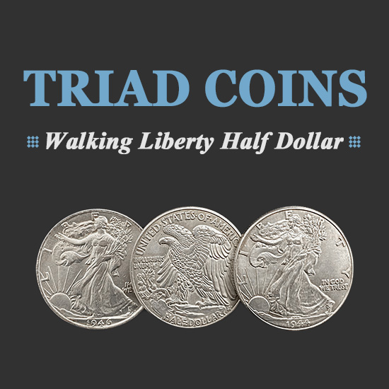 Triad Coins by Joshua Jay 銀貨版 公認ストア comindre.com.br