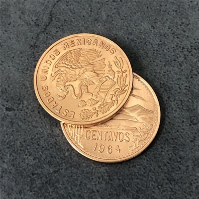Mexican 20 Centavo Coin (Replica, Copper)