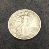 Magnetic Walking Liberty Half Dollar (Super Strong, 3.05cm, Brass)