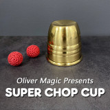 Super Chop Cup (Brass) by Oliver Magic