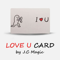 LOVE U Card by J.C Magic