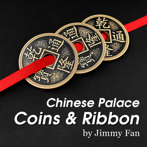 Chinese Palace Coins and Ribbon by Jimmy Fan