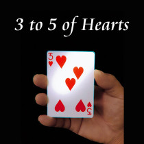 3 to 5 of Hearts