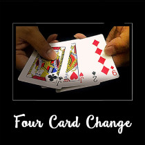 Four Card Change by J.C Magic