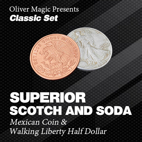 Superior Scotch and Soda Double Locking Walking Liberty Half