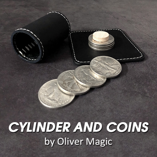 Cylinder and Coins byJoshua Jay(手品、マジック）コインパース