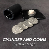 Cylinder and Coins by Oliver Magic