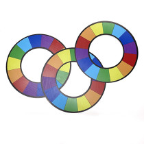 Plastic Rainbow Rings (Large)