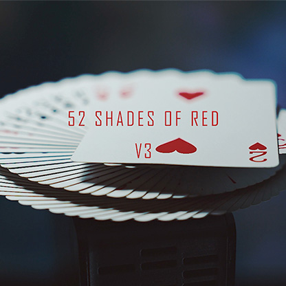 52 Shades of Red (Gimmicks included) Version 3 by Shin Lim