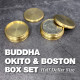 Buddha Okito & Boston Box Set (Half Dollar Size)