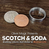 Scotch & Soda (Walking Liberty Half Dollar) by Oliver Magic