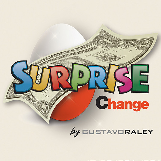 * Surprise Change (Gimmicks and Online Instructions) by Gustavo Raley