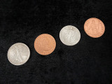 Sun and Moon Coin Set (Walking Liberty Half Dollar) by Oliver Magic