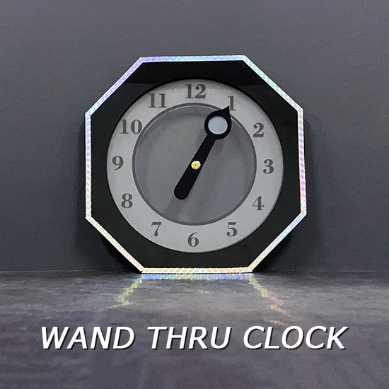 Wand Thru Clock