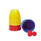 Deluxe Cups and Balls (Plastic) by Kupper Magic