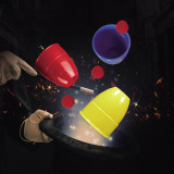 Deluxe Cups and Balls (Plastic) by Kupper Magic