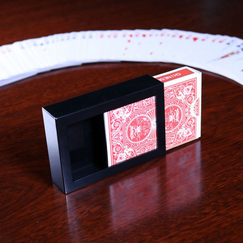 Deluxe Vanishing Card Box by Kupper Magic