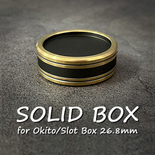 Solid Box for Okito/Slot Box 26.8mm by Jimmy Fan