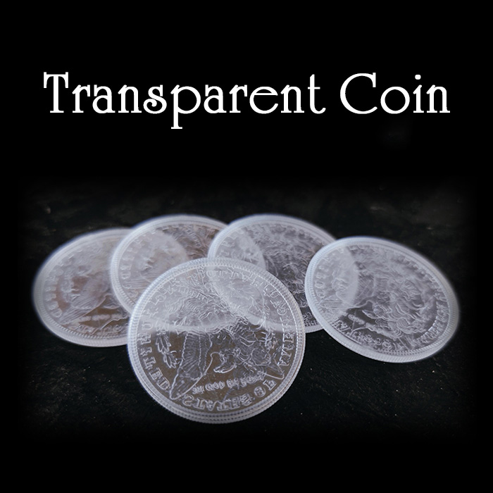 Transparent Coin - Magic Trick - China Magic Shop