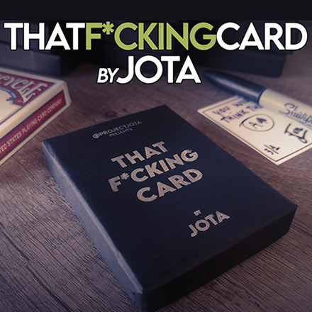 * That f*cking card (Gimmick and Online Instructions) by JOTA