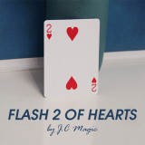 Flash 2 of Hearts by J.C Magic