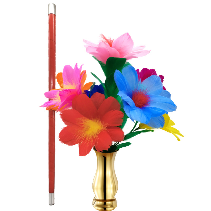 Cane to Flower (With Vase) - Magic Trick - China Magic Shop