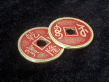 Chinese Palace Coin (Red, Morgan Size, Brass)