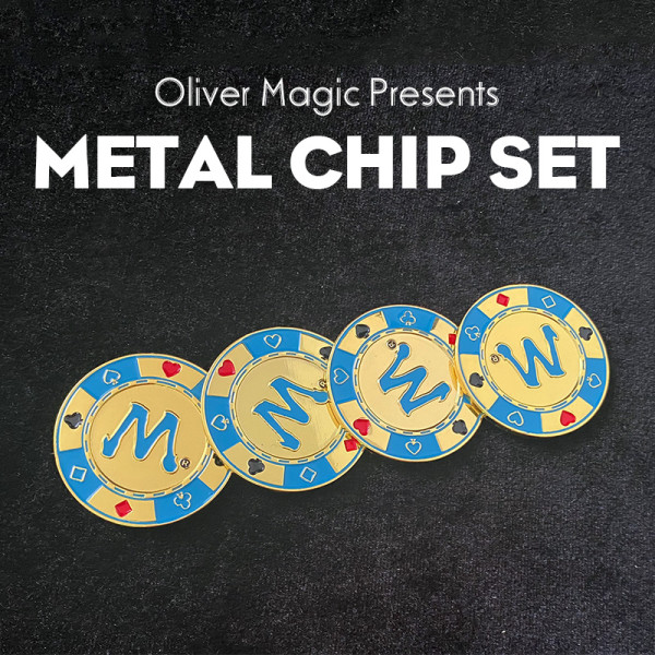 Metal Chip Set by Oliver Magic