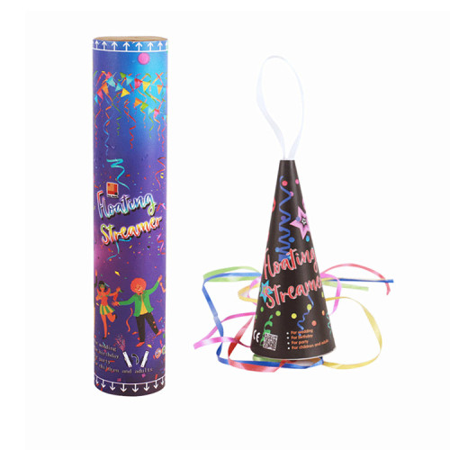 Throw Streamers - Multicolor (Cone/Cylinder)