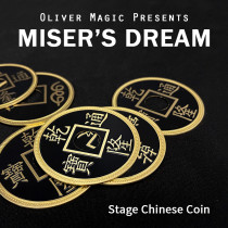 Miser's Dream (Stage Chinese Coin) by Oliver Magic
