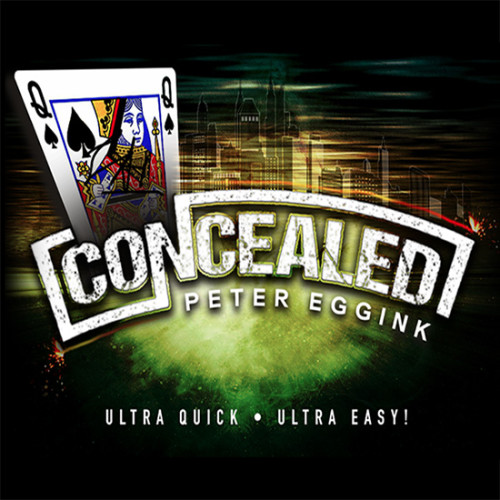 * CONCEALED (Gimmicks and Online Instructions) by Peter Eggink