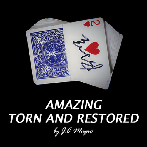 Amazing Torn and Restored by J.C Magic