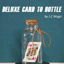 Deluxe Card to Bottle by J.C Magic