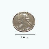 Double Sided Quarter Dollar (Heads)