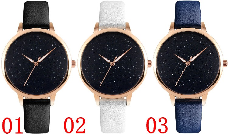 skmei时刻美9141女士休闲石英表 时尚简洁个性表盘ol风商务手表