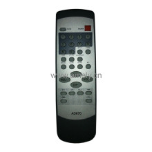 AD670 Use for TEKNO TV remote control