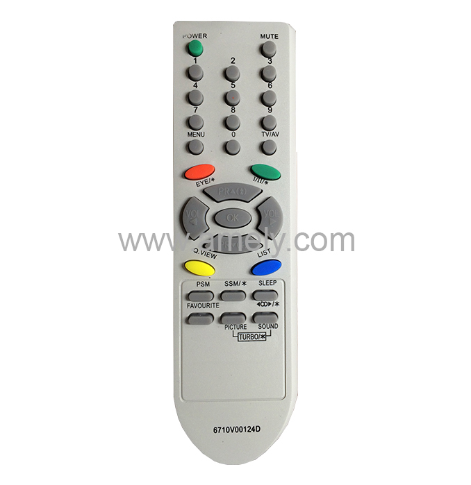 US$ 2.20 - RC / 6710V00124D Use for LG TV remote control - China Amely  Electronic Co.,Ltd